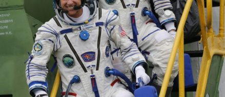 NASA astronaut Shane Kimbrough cast his ballot from space