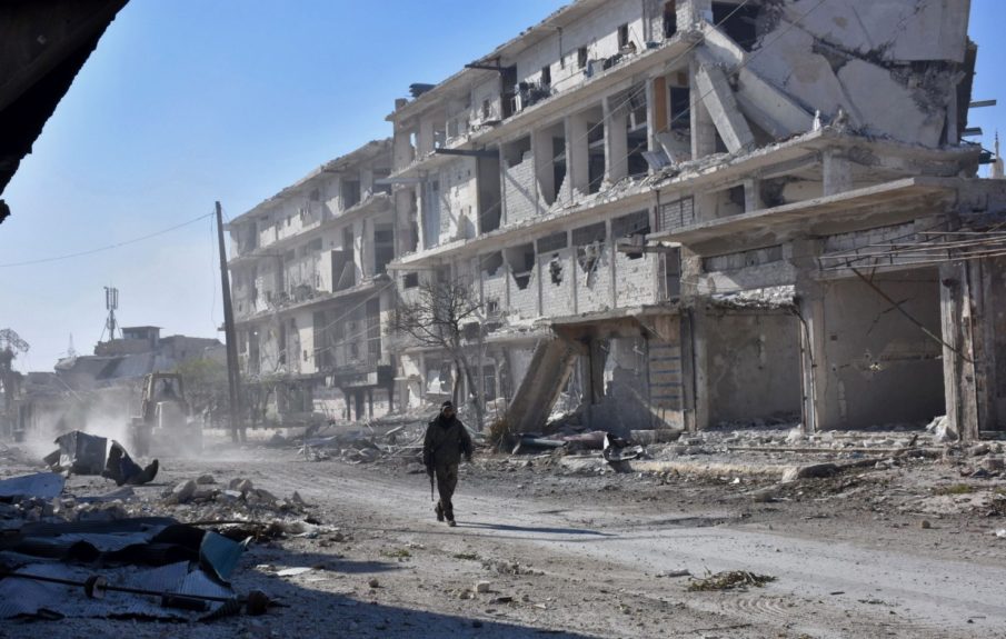 Residents of rebel Aleppo face starvation as government forces close in