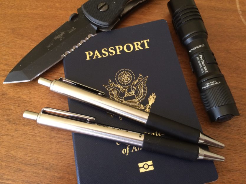 Improvised Impact Weapon: Zebra Pens