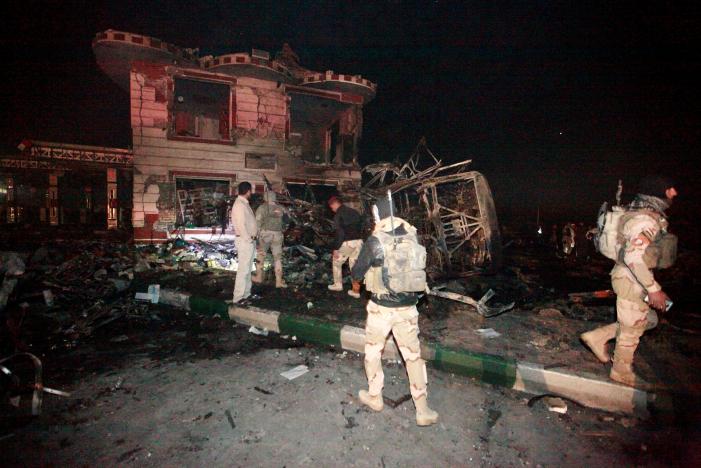 Suicide truck bomb kills about 100 in Iraq, mostly Iranian pilgrims