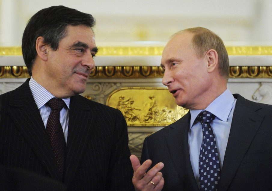 Germany is wary of the French presidential frontrunner’s cozy attitude to Russia