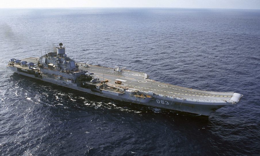 Russian warplanes from Mediterranean carrier join Syria attacks