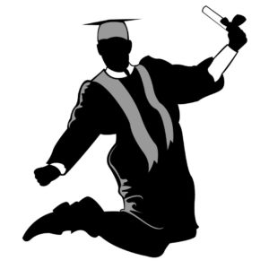 happy-graduate-silhouette-jumping-in-the-air-free-vector-tstcgz-clipart