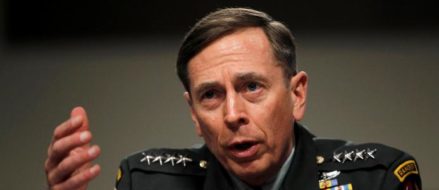 Ex-CIA boss Petraeus indicates would serve Trump if asked