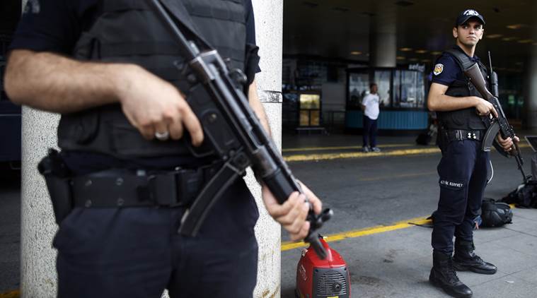 Shots fired at Istanbul’s Ataturk Airport, two men detained