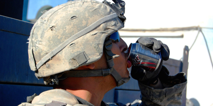 Mainstream media patronizes us about energy drinks, service members still dying from real problems