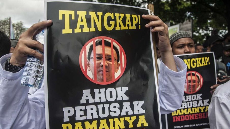Trial begins in Indonesia for Christian governor accused of Koran blasphemy