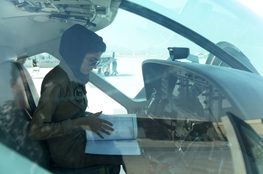 Female Pilot’s Asylum Request Riles Afghan Military Leadership