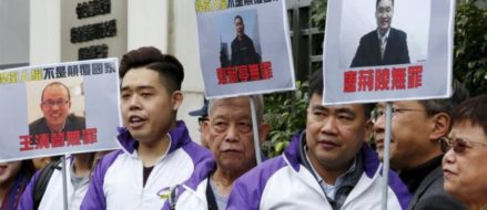 China jails nine over protests in ‘democracy’ village