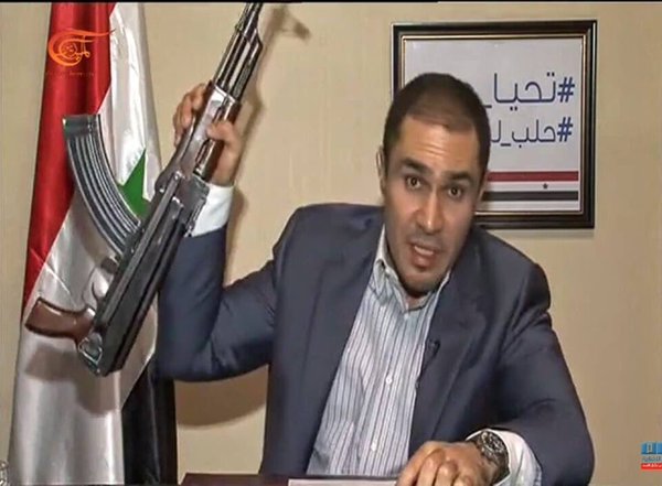 Aleppo member of parliament Fares Shehabi goes ballistic