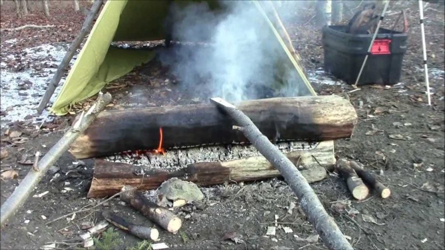 WATCH: Make a campfire last all night