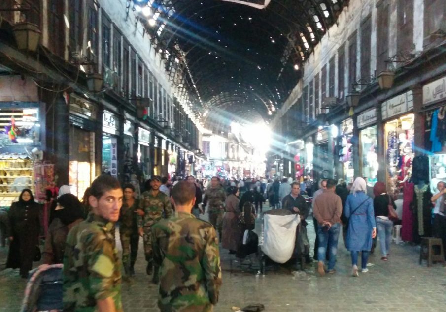 Life in Damascus during the Syrian civil war
