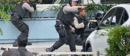 Indonesian police kill three suspects in gunfight after bombs found
