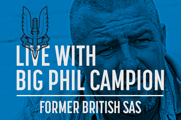 Watch: Live with Big Phil Campion, former British SAS- Dec 12, 2016