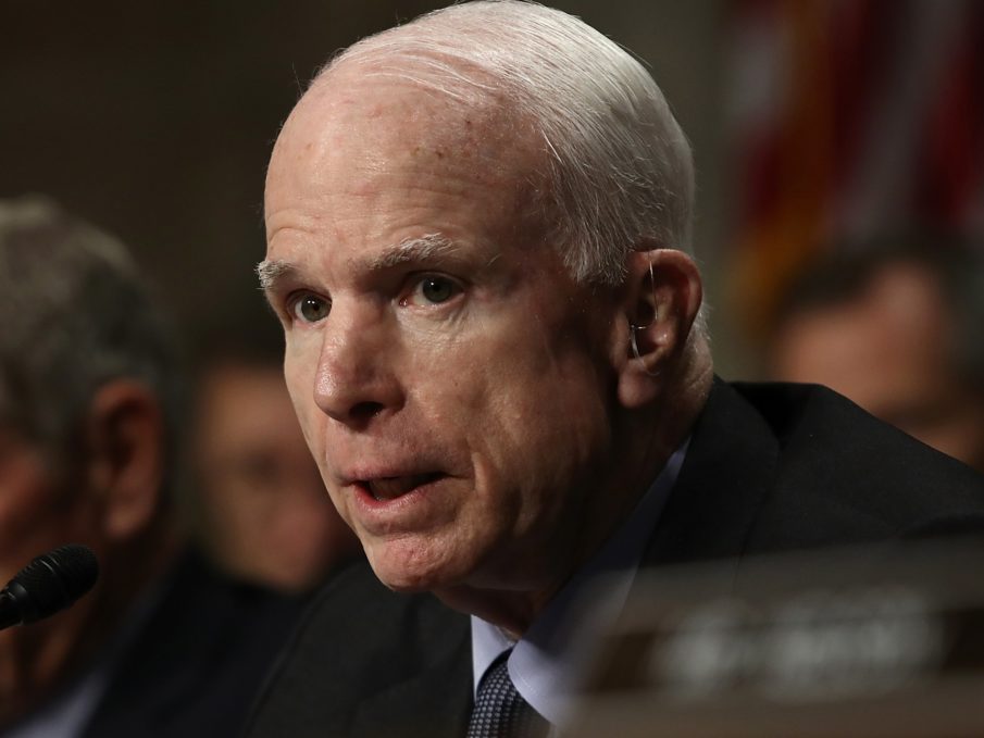 McCain: The US should consider placing troops in Estonia permanently to deter Russia