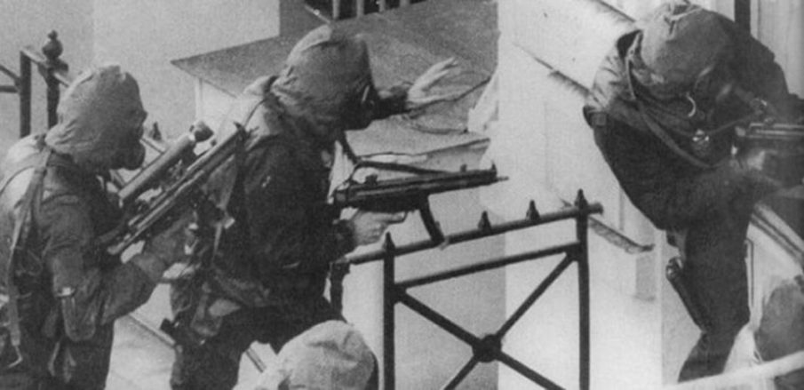 British SAS finish the Iranian Embassy siege