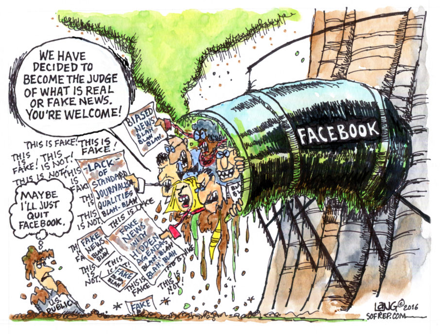 Facebook’s new plan to fight fake news? Ask the mainstream media who to trust