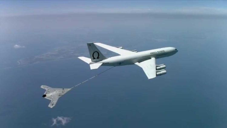 Watch: First Ever Drone Refueling! US Navy  X-47B