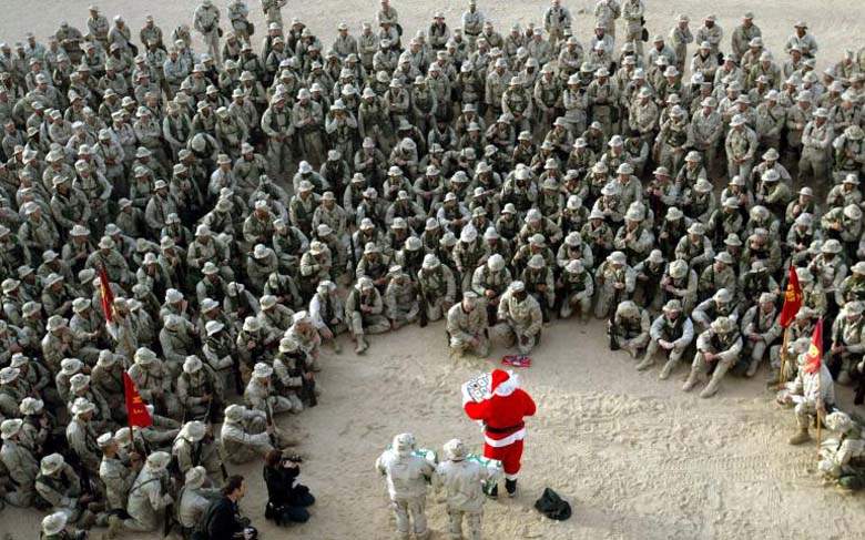 Christmas: A holiday for warriors throughout history