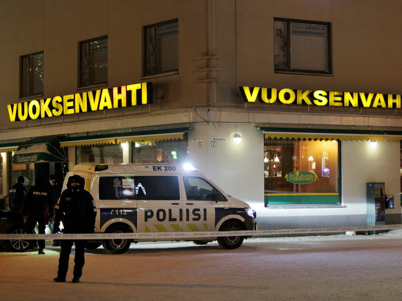 Gunman kills a local politician and two reporters in Finland