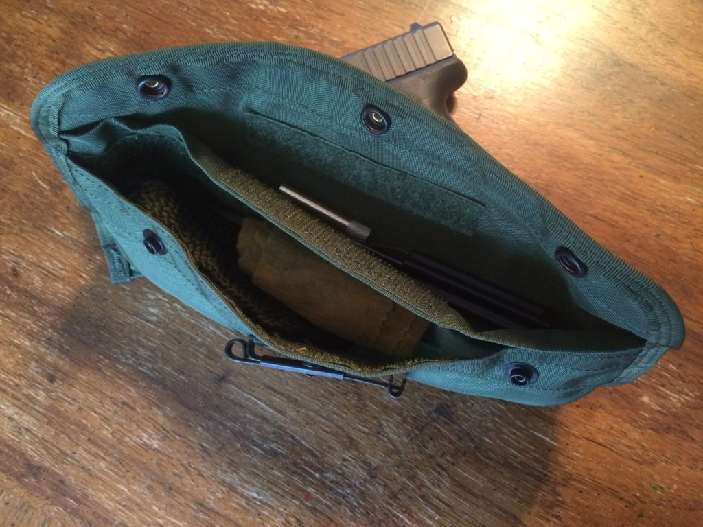Minimalist Glock cleaning kit for your range bag