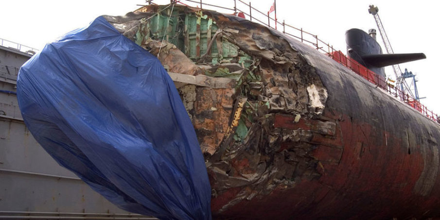 In 2005, a U.S. Navy Submarine Ran Into a Mountain