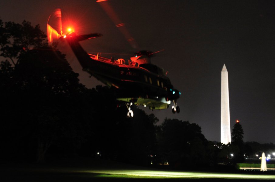 There is no other helicopter in the world like Marine One — the president’s No. 1 getaway vehicle