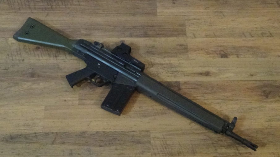 What happens when you shoot the PTR91?