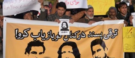 Fifth social rights activist in less than two weeks disappears in Pakistan