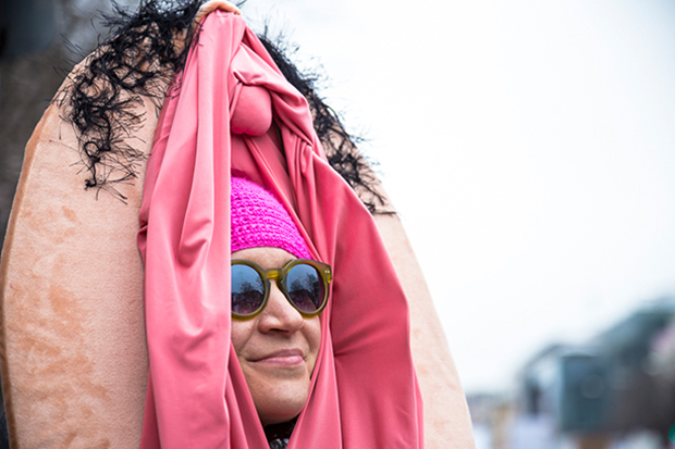 Opinion: Hang up your vagina costume and DO something meaningful for women