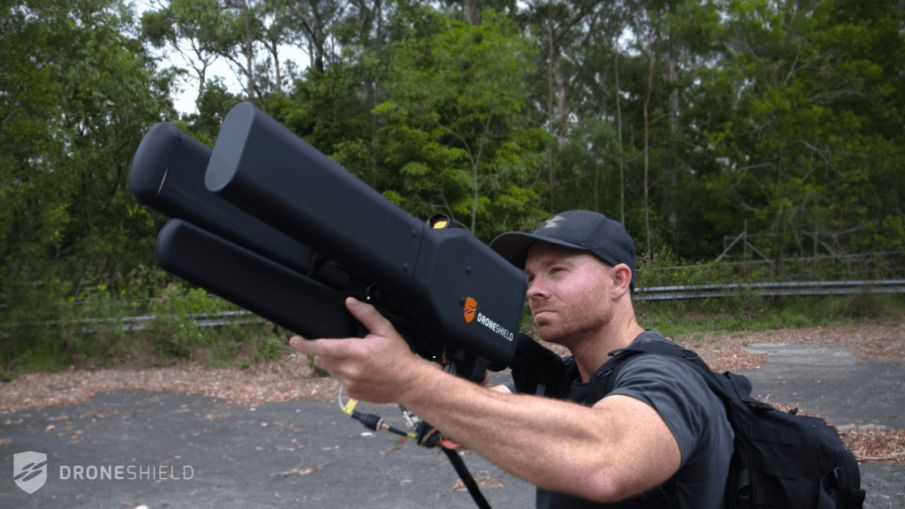 Drones have you worried? Get the DroneGun! Watch it in action