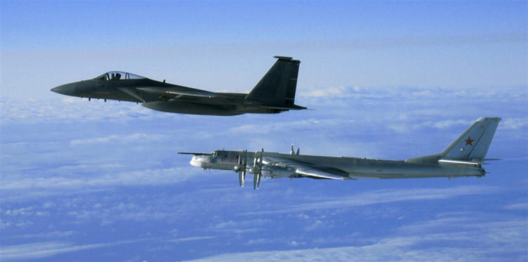 Japan Scrambles Jets to Intercept Russian Bombers!