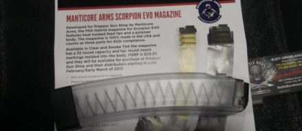 Manticore Scorpion Mags – Shot Show