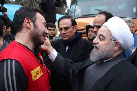 Iran’s Rouhani sees support slip in poll