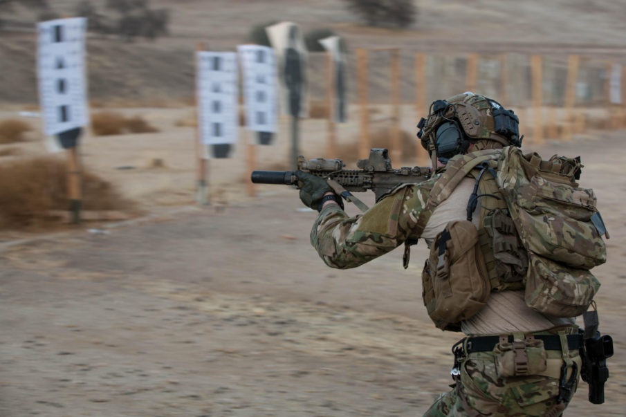 First female Ranger in the 75th Ranger Regiment