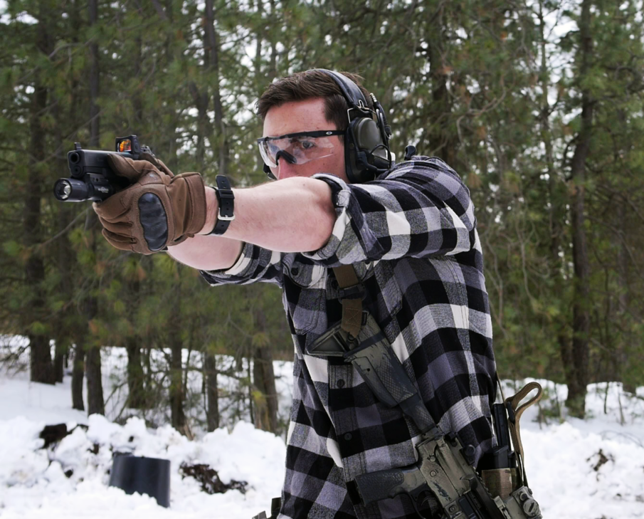 Red dot sights on pistols