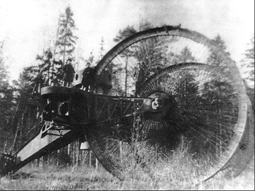 The Ridiculous Russian Tank That Looked Like A Giant Plow