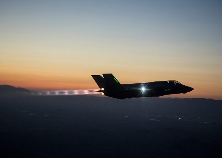 First Night Flight for Israel’s Adir F-35I