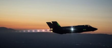 First night flight for Israel’s Adir F-35I