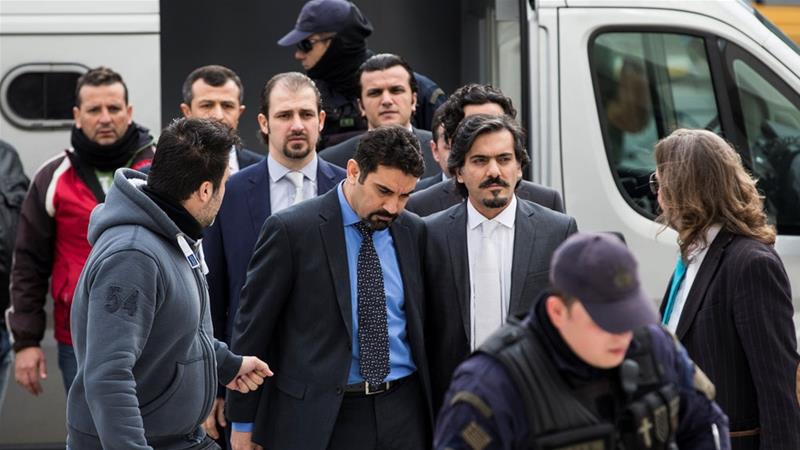 Greece, Turkey, a coup, and eight souls at stake