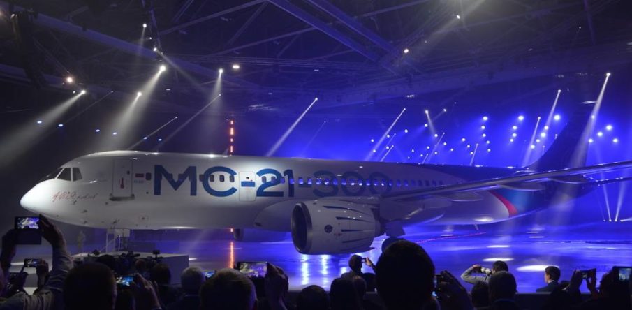 Russian aircraft manufacturer Irkut says MC-21-300 will fly in 2017