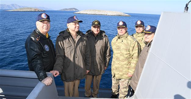 Greek and Turkish warships in standoff in Aegean Sea