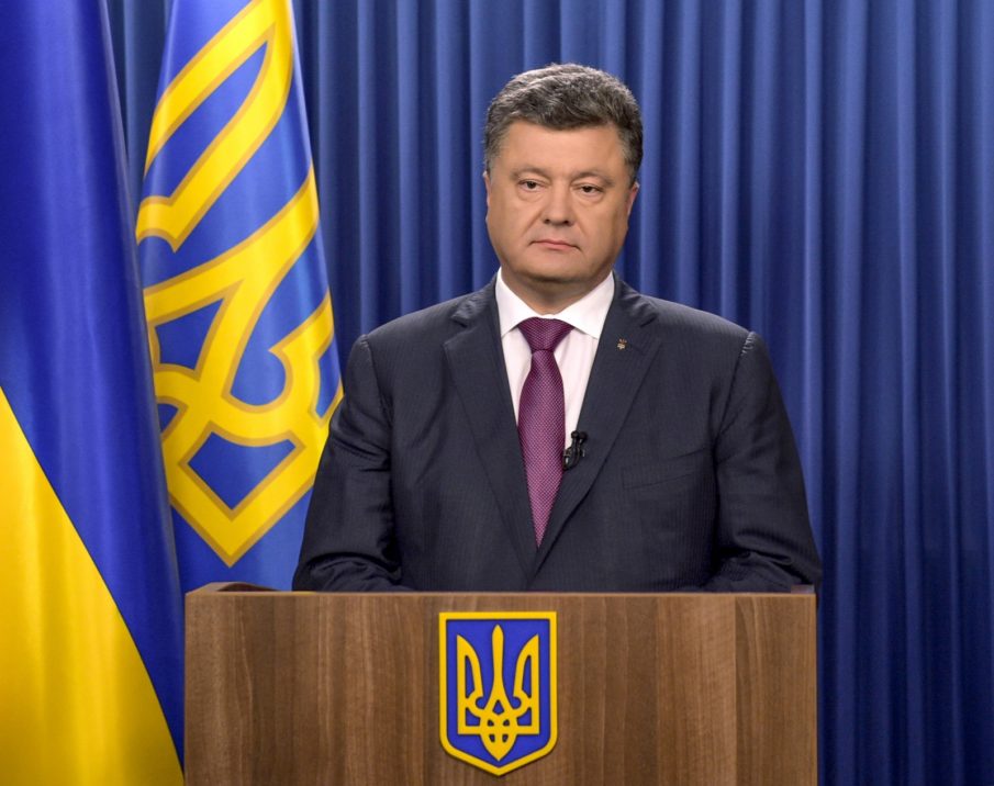 Ukraine’s president urges to continue sanctions on Russia