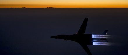 Watch: B-1 Lancer Bomber night takeoff in full afterburner