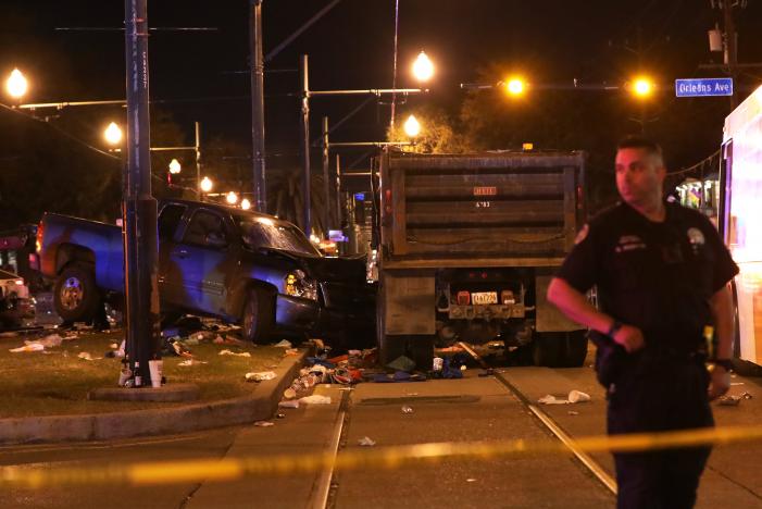Drunken driver injures 28 at New Orleans Mardi Gras parade