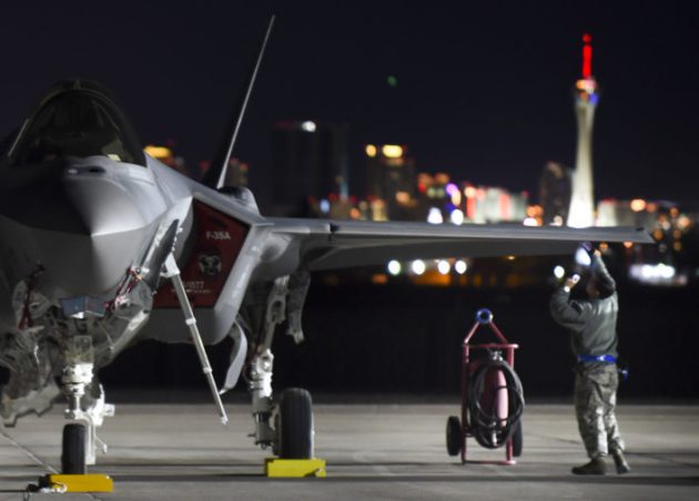 F-35A Scores High Marks in First Red Flag Exercise