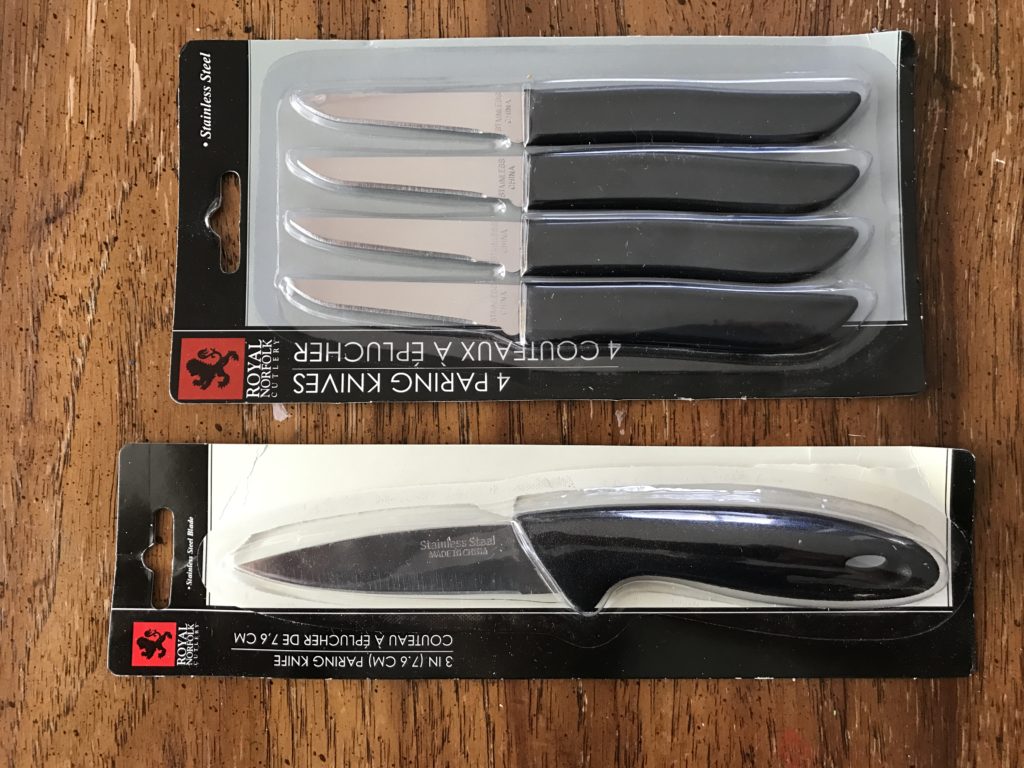 Improvised Throw Away Edged Weapons