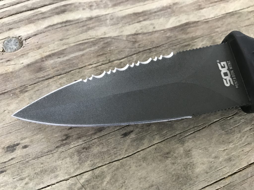 SOG Mini Pentagon Fixed Blade Knife