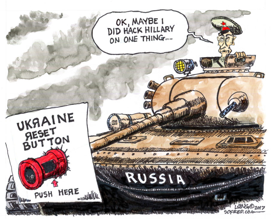 President Trump turns his eye to Ukraine