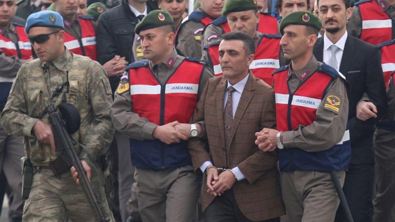 Trial begins for 40 Turkish soldiers charged with presidential ‘assassination plot’